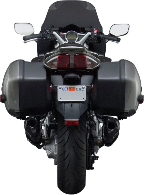 Yoshimura R77 Carbon Fiber Dual Slip-On Exhaust Black Fits 13-20 FJR1300 - Image 2