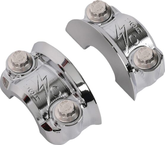Thrashin Speedway Perch Clamp Kit Chrome for 1 Inch Bars - Image 4