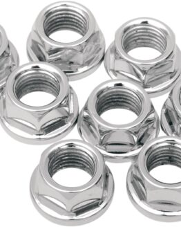 Colony Hexed Chrome Cylinder Base Nut Kit