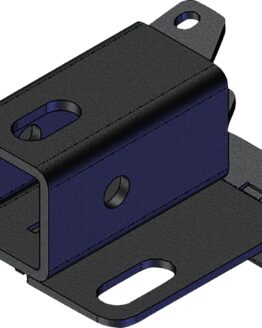 KFI 2" Rear Receiver Hitch Black Fits 02-24 Honda TRX520 Recon