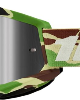 Strata 2 War Camo Goggles - Silver Mirror Lens