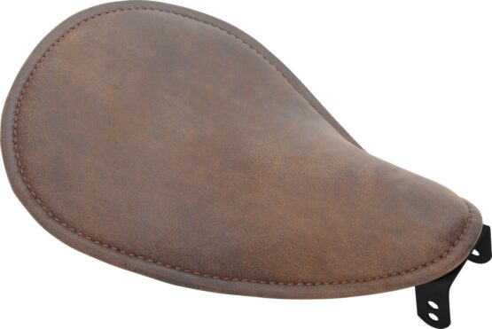 Drag Specialties Small Low-Profile Spring Solo Seat Brown