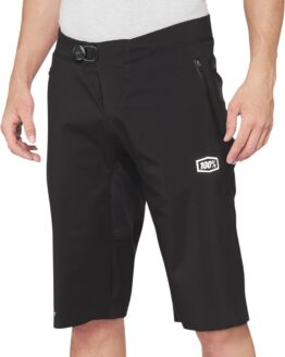 100% Men's Hydromatic Shorts Black Size 34