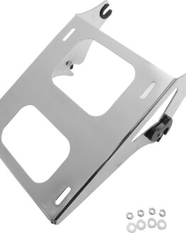 Drag Specialties Quick Detach Tour Box Mount Chrome For Harley Touring