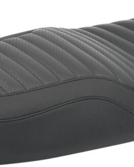 Classic Ribbed Vinyl 2-Up Seat - Black