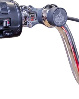 Klock Werks iOmount Handlebar Mount Chrome For Indian Scout Models