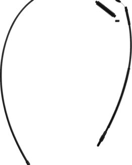 Barnett High-Efficiency Stealth Clutch Cable +10in Black For Harley Touring