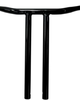 Drag Specialties 1-1/4 in Buffalo T-Bar Handlebar Black Gloss