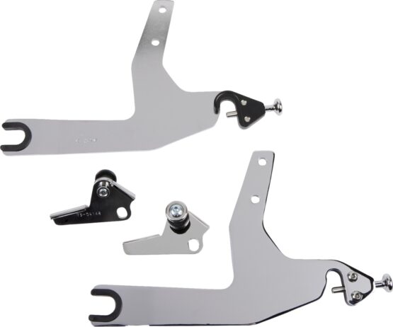Cobra Detachable Round Backrest Chrome Fits Softail 2000-2006 - Image 3