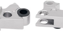 Drag Specialties Skull Lever Set Chrome For Harley-Davidson