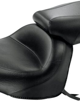 Touring Smooth Vinyl 2-Up Seat - Black