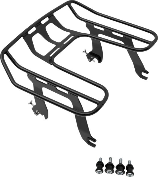 Cobra Detach Big-A Wrap Around Rack Black Fits Harley-Davidson FXFB 18-22 - Image 2