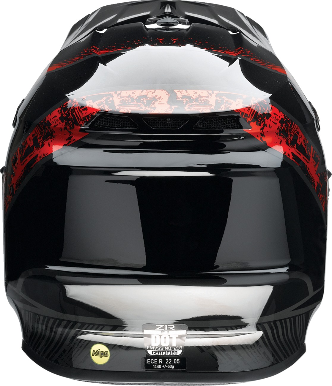 Z1R F.I. Fractal MIPS Helmet - Large Red/Black - Image 3