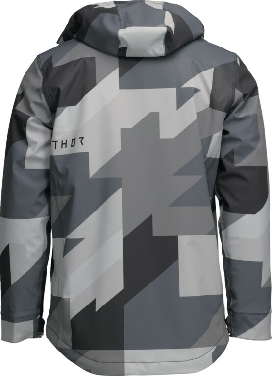 THOR Brave Tour Jacket XL Camo Black Light Gray Dark Gray Men's - Image 4
