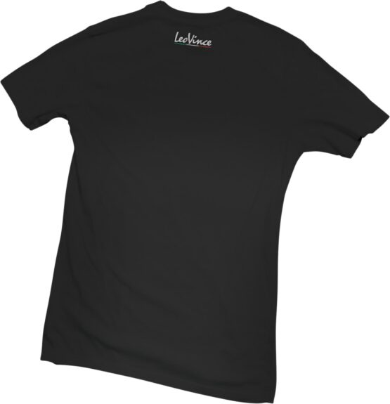 Leovince Men's T-Shirt Black/White XL - Image 2