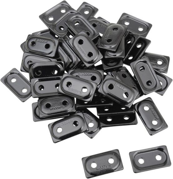 WOODY'S Double Digger Aluminum Support Plate 5/16in Black 48 Pack - Image 3