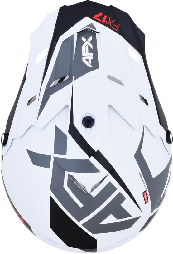 FX-17 Full Face Offroad Helmet Matte White 2X-Large - Image 9
