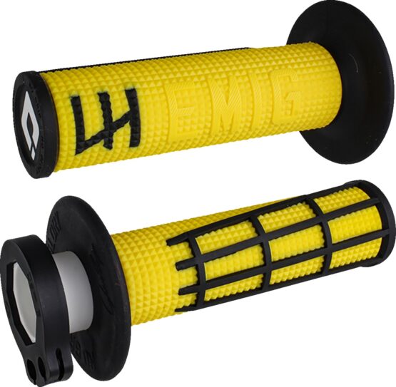 ODI Emig 2.0 Lock-On Grips Yellow Black Pair