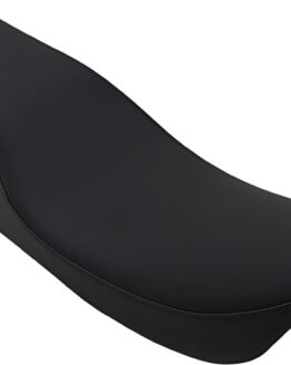 Spoon Style Plain 2-Up Seat Black Low 1"