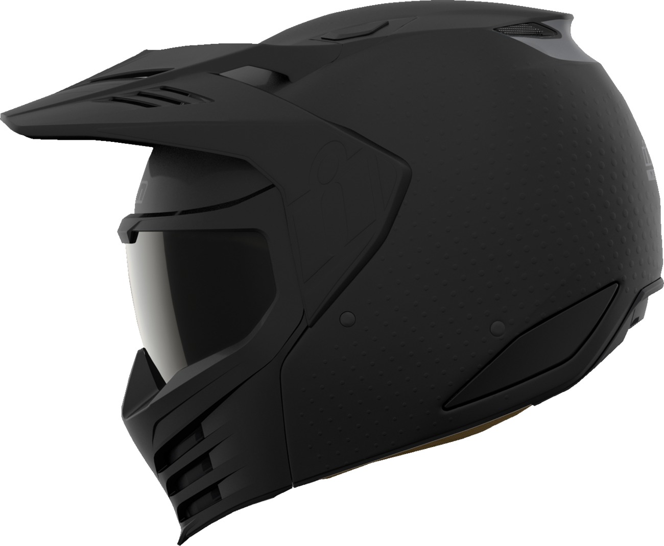 ICON Elsinore Monotype Helmet 2XL Matte Black - Image 4