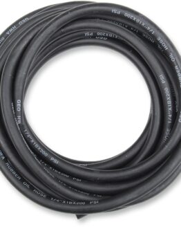 3/8" (10mm) Reinforced Fuel Line / Oil Line - 25 ft. roll - Black