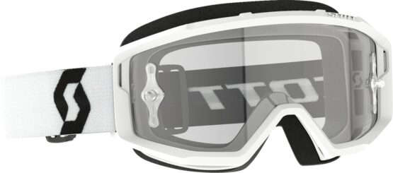 Scott Primal Offroad Goggles Clear Lens White Small Frame