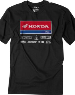 Factory Effex Honda Racewear T-Shirt Black XL Men's
