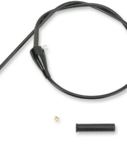 Drag Specialties Black Vinyl Idle Cable 45-1/2 in. For Harley-Davidson