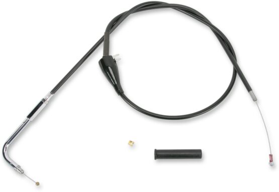 Drag Specialties Black Vinyl Idle Cable 41-1/2in For Harley-Davidson FLHRS