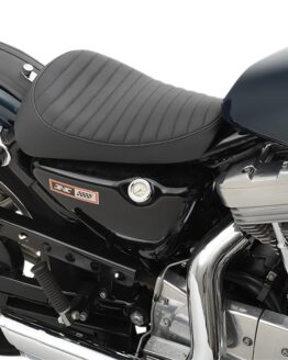 Classic Stitch Vinyl Solo Seat - Black