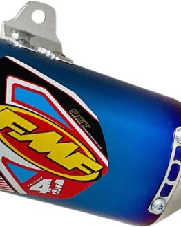 Blue Anodized Mini Factory 4.1 Slip On Exhaust Muffler