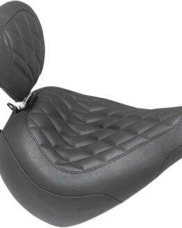 Tripper Diamond  Wide Solo Seat w/Backrest