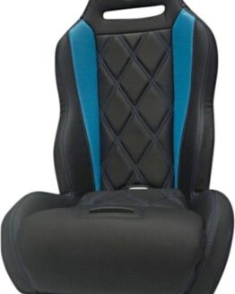 Performance Double T Solo Seat Black/Blue