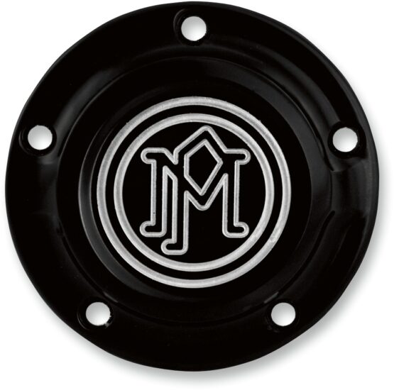 Performance Machine Scallop Ignition Cover 5-Hole Contrast Cut