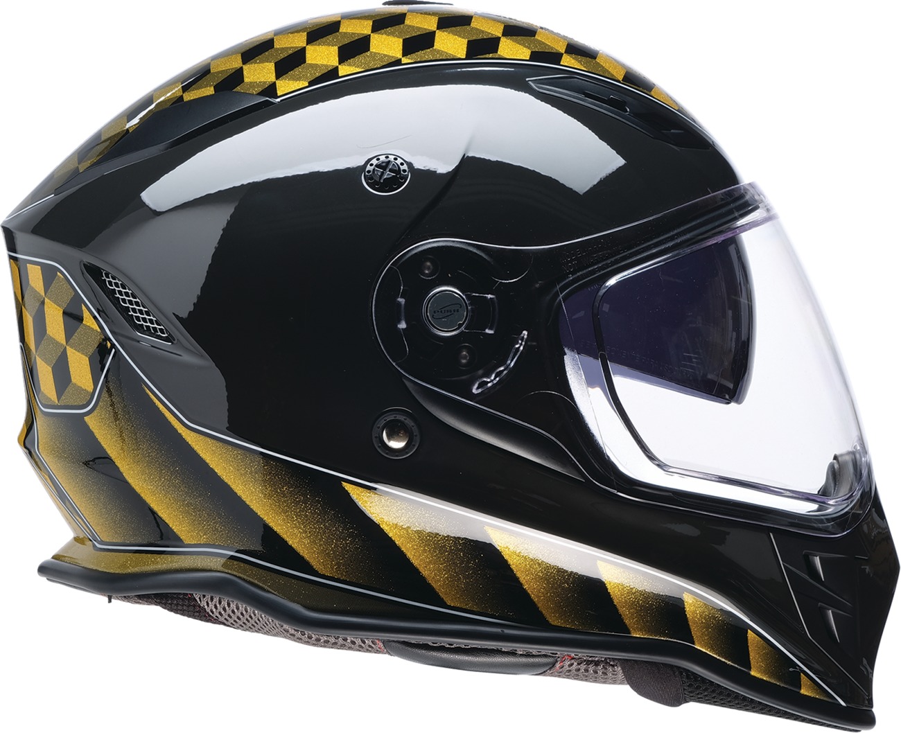 Z1R Nemesis Thunderbird Helmet - Small Yellow/Black - Image 4