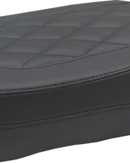 Mustang Squareback Passenger Seat Black Diamond Stitch Kawasaki Vulcan S