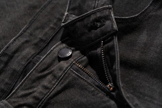 Black Uparmor Jeans Riding Pants - Size 42 - Image 4