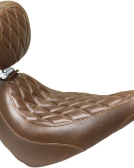 Tripper Diamond Brown Solo Seat w/Backrest