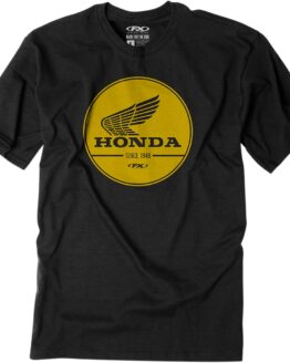 Factory Effex Men's Honda Gold Label Tee Black XL