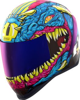 ICON Airform Kryola Kreep MIPS Helmet 3XL Blue/Yellow/Pink