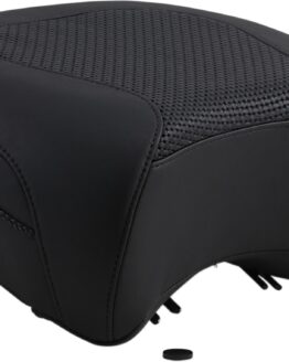 Textured Vinyl Passenger Pillion Pad Black Foam