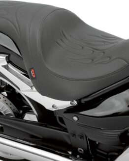 Predator Flame Stitched Vinyl 2-Up Seat Black Low