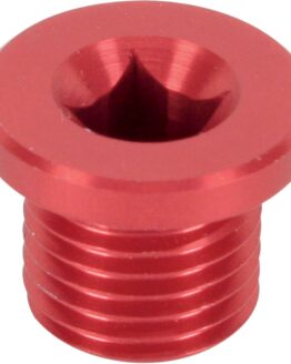 Moose Red Side Engine Oil Screen Drain Bolt M14x1.5x13mm