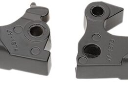 Drag Specialties Slotted Wide Blade Lever Set Black Harley XL Models