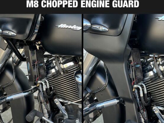 UltraCool Side Mount Oil Cooler Kit Naked Black For Harley Touring M8 - Image 9