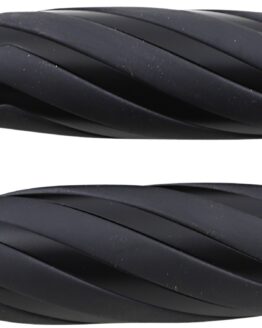 Drag Specialties Twisted Grips Black Flat 1in Throttle-By-Wire Harley For