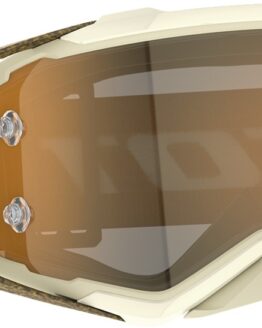 Scott Prospect Pro Circuit Amplifier Goggle Beige/Brown Gold Chrome