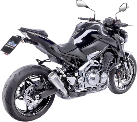 LV-10 Titanium Slip On Exhaust w/ Carbon Fiber Shield - Image 4