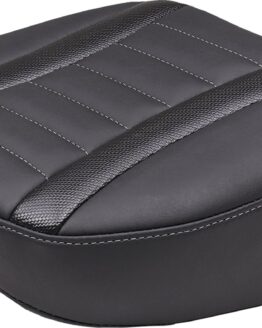 Mustang Deluxe Touring Passenger Seat Black Gray For 2024 Harley Road Glide