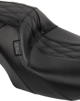 Le Pera Outcast Seat GT2 Inlay Black for Harley FLH/FLT 2023-2024